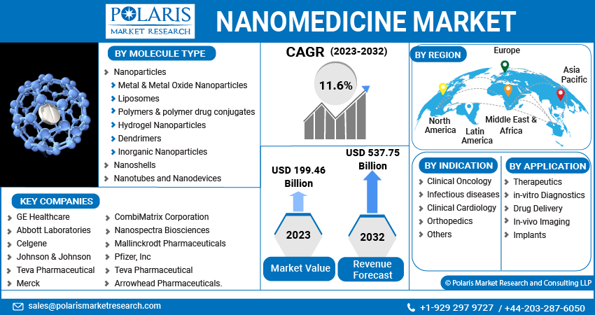 Nanomedicine Market Share, Size, Trends